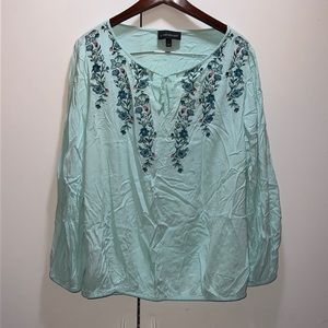 LANE BRYANT  floral top